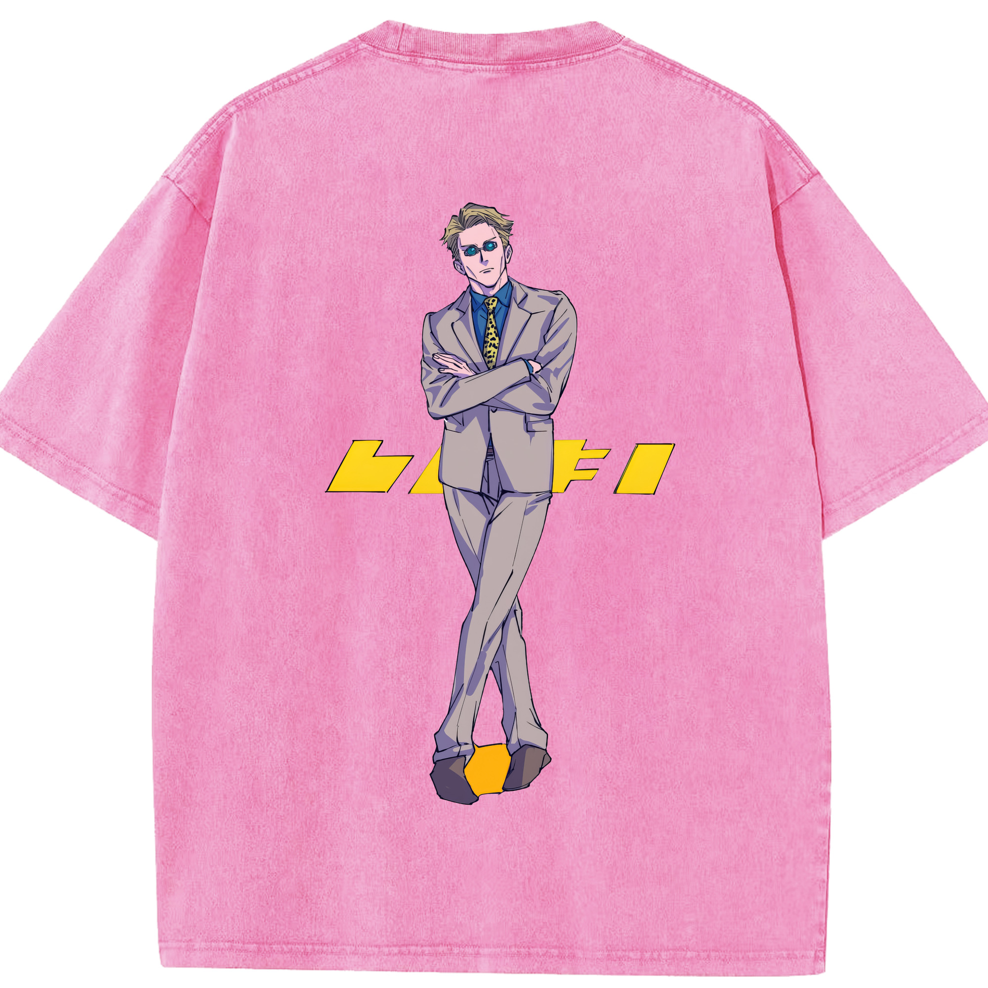 （画像用） 呪術廻戦 Jujutsu Kaisen 綿100% ヴィンテージ風 半袖Tシャツ（背面プリント）